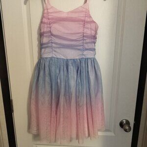 Pink and Blue Kids Dress
